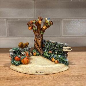 Vintage M.I. Hummel Goebel Autumn Delights Four Seasons Collector Scene